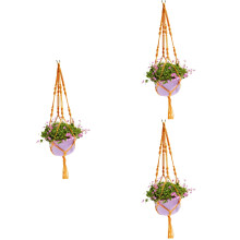 3Pcs Plant Hanger Set Durable Indoor Outdoor Pot Holders