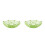 2Pièces Bols Vert Pour Fruits Snacks Décoration 5