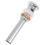 2Pcs Copper Sink Drain Plug Silver Slotted Push Button Waste Stopper 1