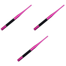 3Pcs Touchscreen Stylus Pen Pink Capacitor Cloth Head for Phones