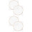 4Pcs Wooden Paper Craft Frames Khaki Multi-Function DIY Making Screens 6