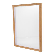 1Pc Solid Wood Picture Frame Simple Photo Holder for Room Adorn Beige