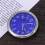 2Pièces Horloges Auto Bleues Compactes Avec Aiguilles Lumineuses 3