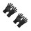 2Paren Touchscreen Fietshandschoenen Zwart Windproof Antislip Comfort 1