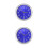 2Pièces Horloges Auto Bleues Compactes Avec Aiguilles Lumineuses 10