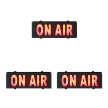 3Pcs Desktop Battery Operated on Air LED Sign Light Assorted Colors