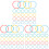 240 Pcs Plastic Binder Rings Loose-Leaf Single Colorful Rings 1