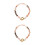 2Pcs Handmade Boho Beaded Bracelets for Women Natural Stone Adjustable 9