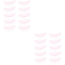 2Pcs Lash Lift Kit Pink Silicone False Eyelash Shield Pads Easy Clean