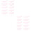 2Pcs Lash Lift Kit Pink Silicone False Eyelash Shield Pads Easy Clean 1