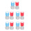 10Pcs Chord Assistant Seal Blue Red Guitar Chords Learning Aid 1