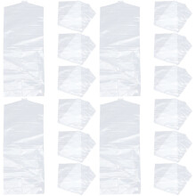 16Pcs Hanging Garment Bags Clear Dress Bags for Storage Use