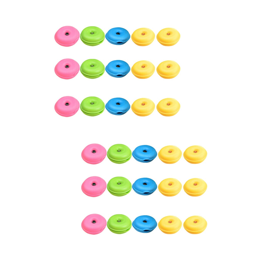 30Pcs Earphone Organizer Durable Earbuds Pouch Bag Assorted Colors 3703348641399