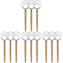 12Pcs Household Egg Whisks Assorted Color Manual Mixers for Cooking