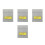 4Pcs Red Durable Lipo Fireproof Bags Battery Charge Protection 1