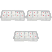 1500Pcs Light Yellow Fake Nails Full Cover Nail Tips for Decoration