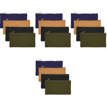 16Pcs Electrician Tool Bags Small Canvas Pouches with Durable Zipper