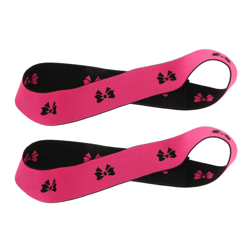 8Pcs Breathable Rosy Elastic Wig Bands Adjustable for Comfortable Fit 1