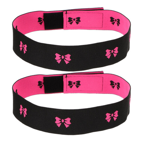 8Pcs Breathable Rosy Elastic Wig Bands Adjustable for Comfortable Fit 2