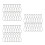 300Pcs Silver Steel Drop Ceiling Hooks Clips for Home Office Hanging 1
