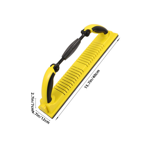 2St Handmatige Drywall Sander ABS Eva Schuurblad Houder 1