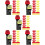 500Pcs Microphone Covers Disposable Handheld Non-Woven Multi Color 7