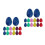 30Pcs Assorted Color Egg Shaker Toy Percussion Instrument for Children 1