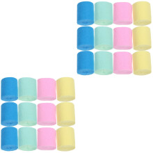 24Pcs Colorful Crepe Paper Rolls Decorative Streamers for Events