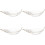 4Pcs Transparent Glass Fruit Plates Conch Shaped Decorative Snack Dish 5