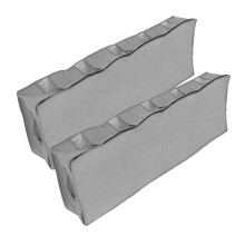 6St Grijze Onderbed Opbergboxen Van Non-Woven, Vouwbaar En Stevig