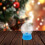 18Pcs DIY Blue Plastic Snow Globe Display Domes for Christmas Decor 3