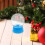 18Pcs DIY Blue Plastic Snow Globe Display Domes for Christmas Decor 5