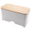 Mask Storage Box Portable Mask Storage Case Dust-Proof Moisture-Proof Pollution-Proof Face Mask Storage Box White 1
