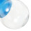 18Pcs DIY Blue Plastic Snow Globe Display Domes for Christmas Decor 6
