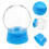 18Pcs DIY Blue Plastic Snow Globe Display Domes for Christmas Decor 8