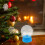 18Pcs DIY Blue Plastic Snow Globe Display Domes for Christmas Decor 9