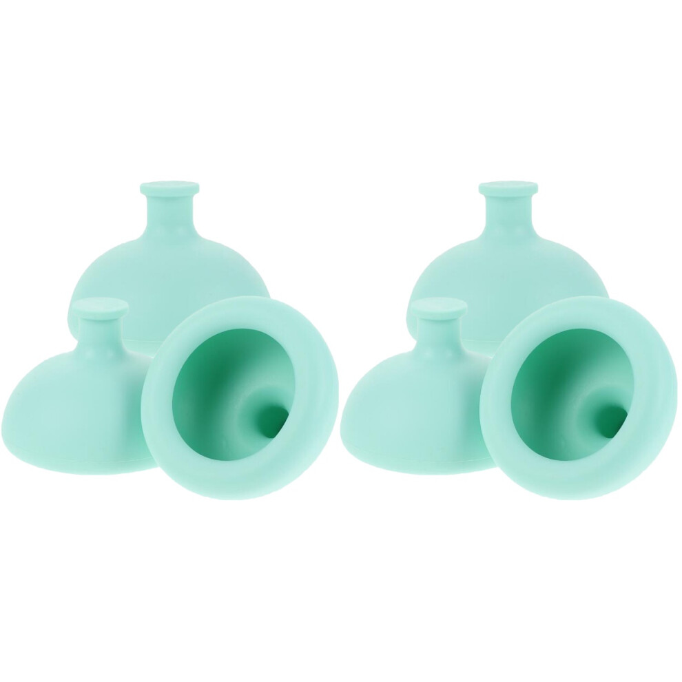 6Pcs Chest Percussion Cups Baby Suction Phlegm Removal Tool Green Ohphcall