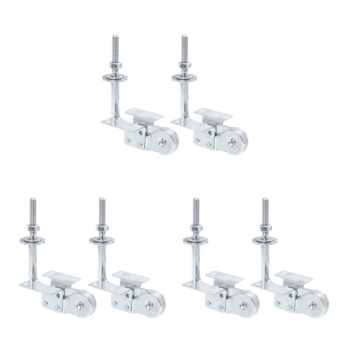 6Pcs Impact-Resistant Iron Sofa Pillow Hinges 5-Position Adjustable