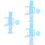 3Pcs Blue Electric Kids Bubble Maker Portable Bubble Blower 2