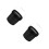 2Pcs PP Paint Buckets with Lid for Storage Black Plastic Bucket 7