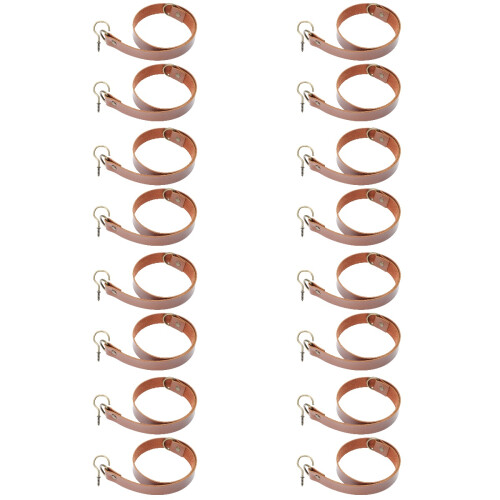 16Sets Curtain Buckles Coffee Curtain Fixing Straps