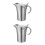2Pièces Pot À Sauce Thermique Argent Anti- 8