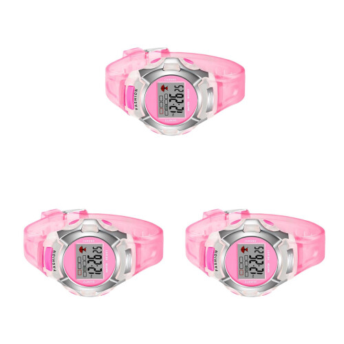 3Pièces Rose Étanche Enfants Sport Électronique