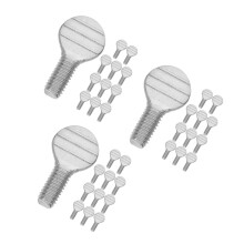 36Pcs Silver Stainless Steel Air Fryer Screw Kit for Rotisserie Forks