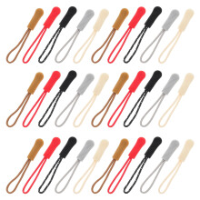 150Pcs Colored Zipper Pull Heads Easy Install Clothing Luggage Uses