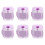 30Pièces Supports Câbles Violet Autocollants Usage Maison 3
