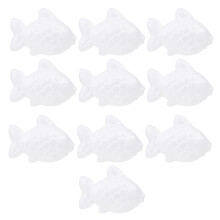 10Pcs White Foam DIY Goldfish Crafts Kids Painting Toys Home Decor