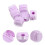 30Pièces Supports Câbles Violet Autocollants Usage Maison 9