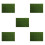 5Pcs Green DIY Artificial Grass Rug for Patio Balcony Wall Decor 6