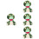 4Pcs Interactive Plush Dinosaur Hand Puppets Toy 1